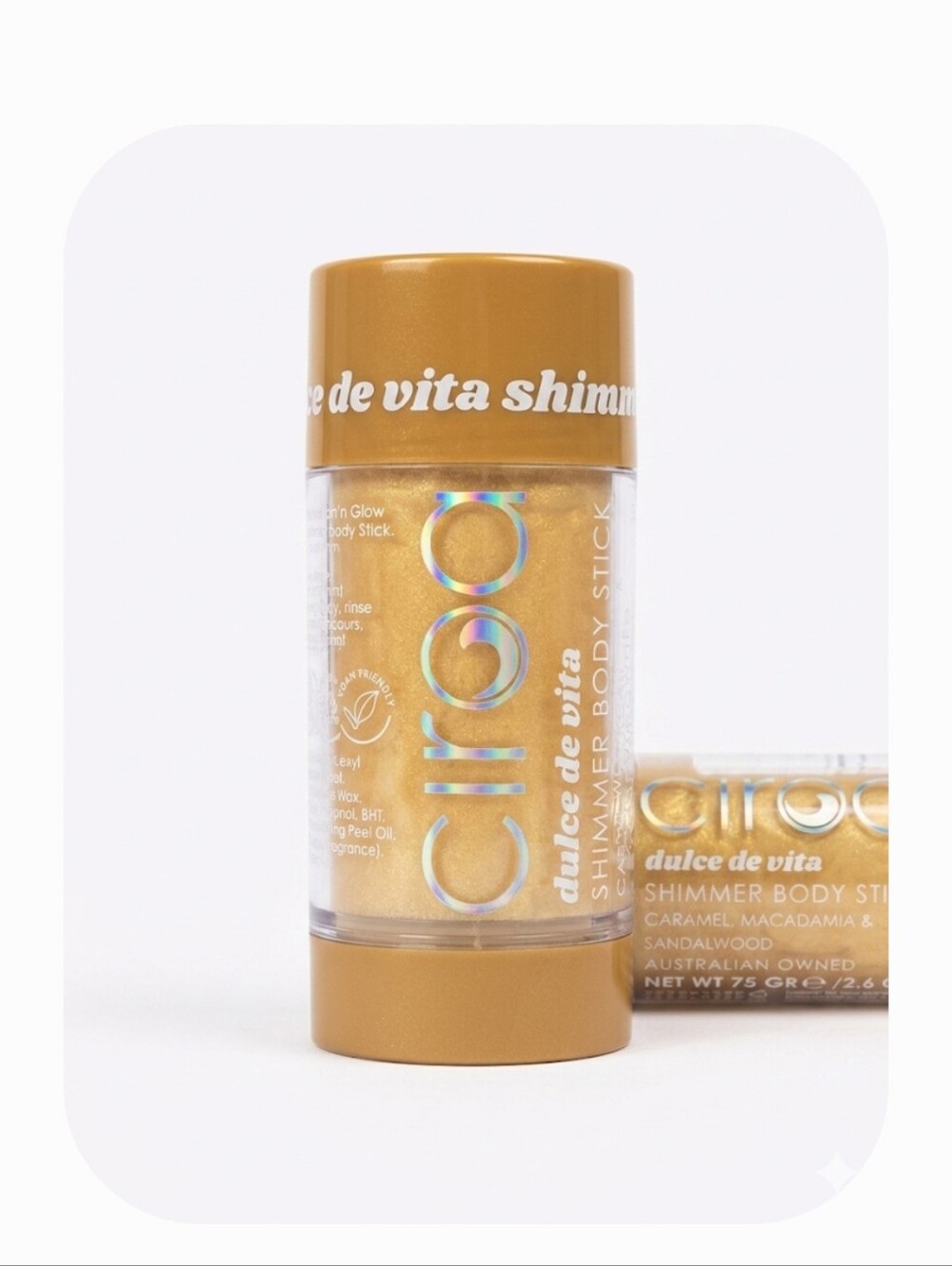 Ciroa Dulce de Vita Shimmer Body Stick - Gold